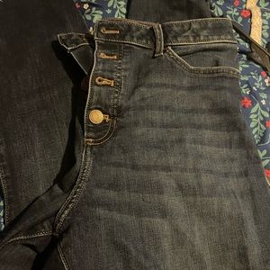 Lauren Conrad Button Fly jeans